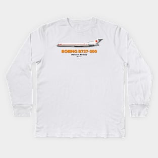 Boeing B727-200 - National Airlines Kids Long Sleeve T-Shirt